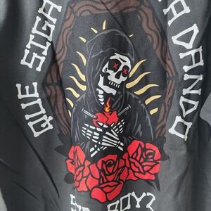 Graphic Short Sleeve Tee - Black and Red